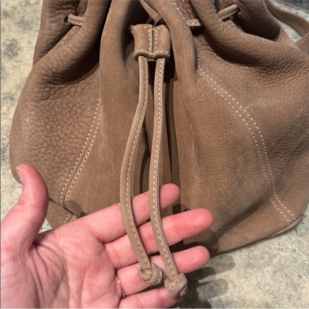 Vintage Coach Sonoma Nubuck Leather Chamois Backpack 4938. Made in Italy - Picture 11 of 13
